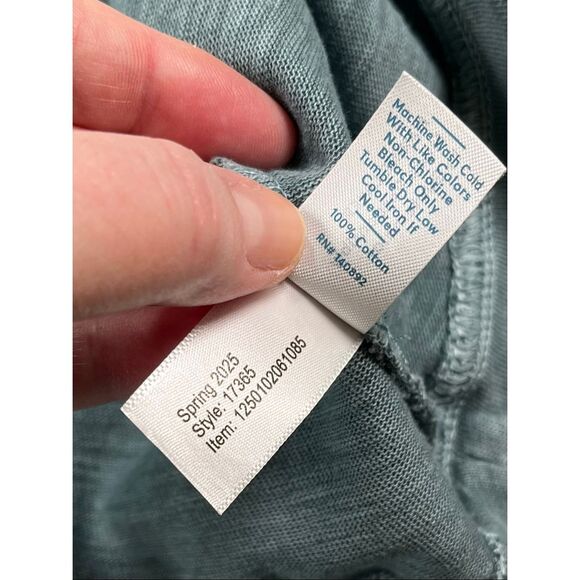 Marine Layer Mens Size Large Vintage Heavy Slub Raglan Cotton Pocket Crew Neck - Picture 6 of 12